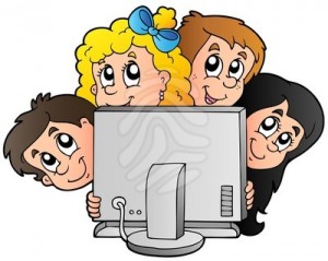 computer-clipart-for-kids-vector-86305674